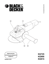 Black & Decker KG915 Používateľská príručka