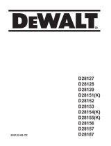 DeWalt D28187 Používateľská príručka