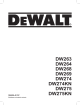 DeWalt DW274K Používateľská príručka