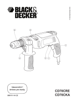 Black & Decker CD70CKA Používateľská príručka