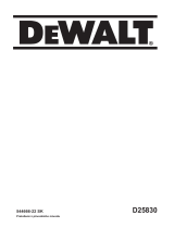 DeWalt D25830K Používateľská príručka