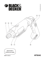 Black & Decker HP9048 Používateľská príručka