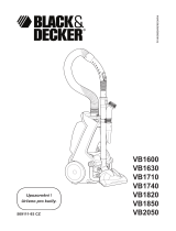 Black & Decker VB1850 Používateľská príručka