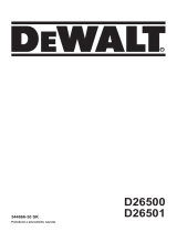 DeWalt D26500 Používateľská príručka