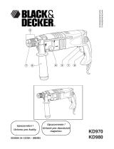 Black & Decker KD970K Používateľská príručka