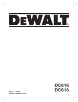 DeWalt DC616KEC Používateľská príručka