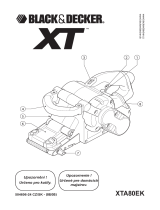 Black & Decker XTA80E Používateľská príručka