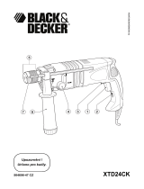 Black & Decker XTD24CK Používateľská príručka