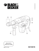 Black & Decker KD1001K Používateľská príručka