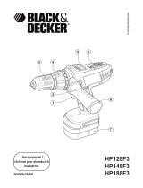 BLACK+DECKER HP148F3 Používateľská príručka
