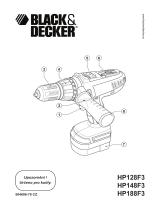 Black & Decker HP148F3 Používateľská príručka