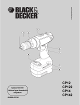 BLACK+DECKER CP122 Používateľská príručka