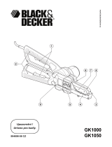 Black & Decker GK1050 Používateľská príručka