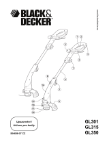 BLACK+DECKER GL301 Používateľská príručka