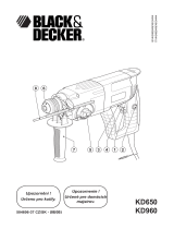 Black & Decker KD650 Používateľská príručka