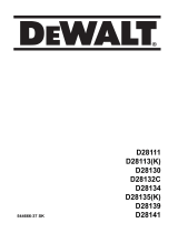 DeWalt D28111 Používateľská príručka