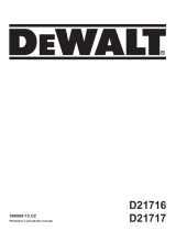 DeWalt D21716 Používateľská príručka