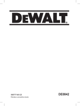 DeWalt DE0842 Používateľská príručka