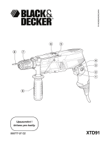 Black & Decker XTD91K Používateľská príručka