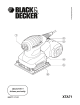 Black & Decker XTA71 Používateľská príručka