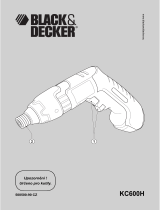 Black & Decker KC600H Používateľská príručka
