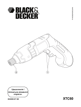 Black & Decker XTC60K Používateľská príručka