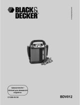 BLACK+DECKER BDV012 Používateľská príručka