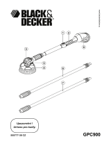 BLACK+DECKER GPC900 Používateľská príručka