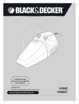 Black & Decker VH800 Používateľská príručka