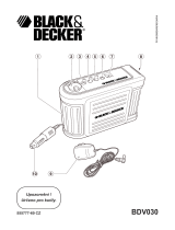 BLACK+DECKER BDV030 Používateľská príručka