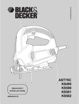 Black & Decker KS500 Používateľská príručka