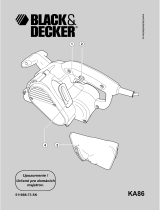 Black & Decker KA86 Používateľská príručka