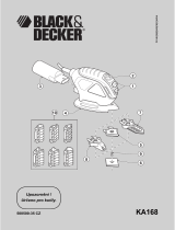 Black & Decker KA168K Používateľská príručka