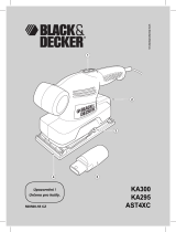 Black & Decker KA300 Používateľská príručka