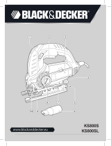 Black & Decker KS800S Používateľská príručka