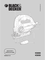 Black & Decker KS850S Používateľská príručka