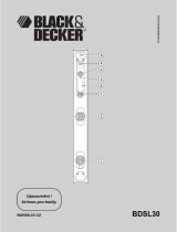 BLACK+DECKER BDSL30 Používateľská príručka