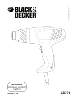 BLACK+DECKER CD701 Používateľská príručka