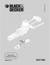 Black & Decker GKC1000L Používateľská príručka
