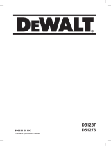 DeWalt D51257K Používateľská príručka