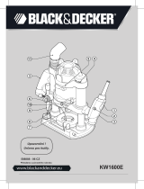 Black & Decker KW1600E Používateľská príručka