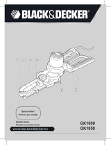 Black & Decker GK1050 Používateľská príručka