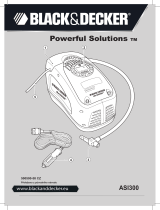 Black & Decker ASI300 Používateľská príručka