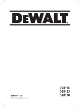 DeWalt D28116 Používateľská príručka