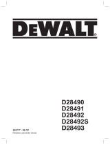 DeWalt D28491 Používateľská príručka