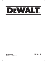 DeWalt D28415 Používateľská príručka