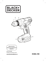 Black & Decker EGBL108 Používateľská príručka