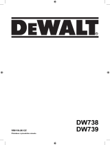 DeWalt DW739 Používateľská príručka