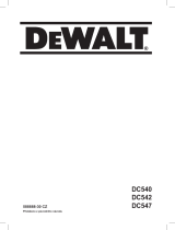 DeWalt DC547 Používateľská príručka