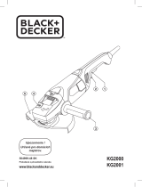 BLACK+DECKER KG2001 Používateľská príručka